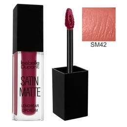 Ruj de buze mat rezistent la transfer isabelle dupont paris satin matte, nuanta sm42 espresso, 4.5ml