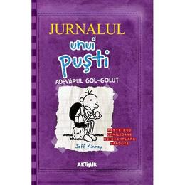 Jurnalul unui pusti vol.5 - adevarul gol golut ed.2019 - jeff kinney