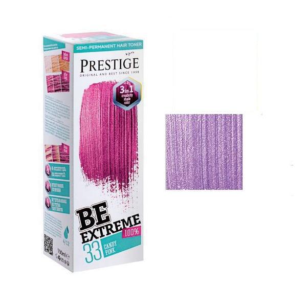 Vopsea de Par Semi-Permanenta Rosa Impex BeExtreme Prestige VIP's, nuanta BE40 Lavender, 100 ml