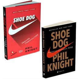Pachet shoe dog + shoe dog pentru tinerii cititori - phil knight, editura publica