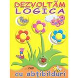 Dezvoltam logica cu abtibilduri: flori