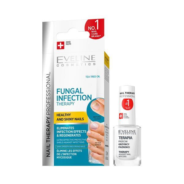 Tratament profesional pentru unghii, Eveline Cosmetics, Fungal Infection Therapy, 12 ml Cosmetics imagine noua