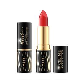 Ruj de buze eveline cosmetics velvet matt 10g - nuanta 503 elegant red