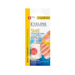 Balsam de unghii concentrat Eveline Cosmetics pentru unghiile picioarelor Total action 9 in 1 12ml