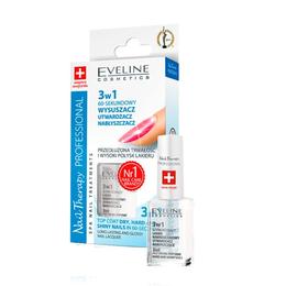 Tratament unghii 3 in 1 Top coat, Eveline Cosmetics 12 ml