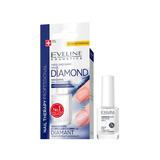 Tratament profesional pentru intarirea unghiilor, Eveline Cosmetics,  Diamond Hard and Shiny Nails, 12 ml