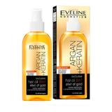 Ulei de par, Eveline Cosmetics, 8 in 1 Argan + Keratina, Elixir of Gold, 150 ml