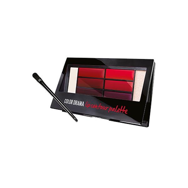 Paleta pentru buze Maybelline New York Color Drama lip contour palette 01 Crimson Vixen Buze imagine 2022
