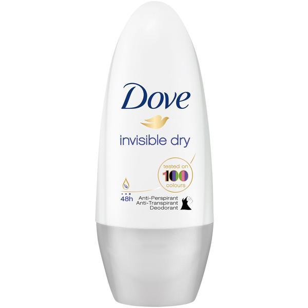 Deodorant antiperspirant roll-on, Dove, Invisible Dry, 48h, 50 ml esteto