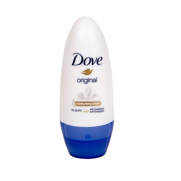 Deodorant antiperspirant roll-on, dove, original, 48h, 50 ml