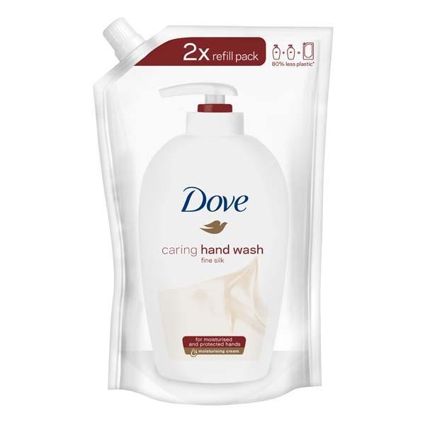 Rezerva sapun lichid, Dove, Fine Silk, 500ml Dove imagine noua