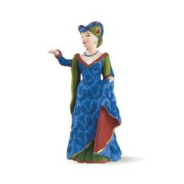 Figurina papo - printesa medievala albastra