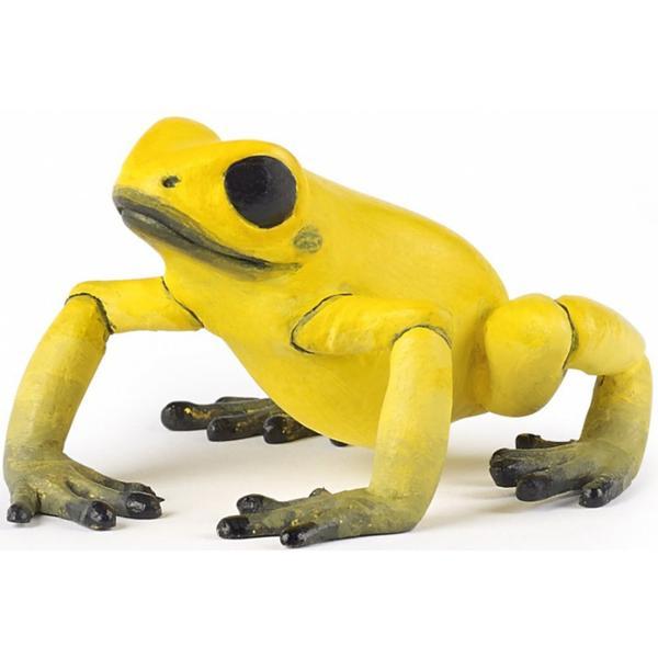Figurina papo broasca ecuatoriala galbena