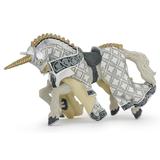 Figurina Papo - Calul cavalerului unicorn