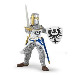 Figurina papo - cavaler negru cu sabie