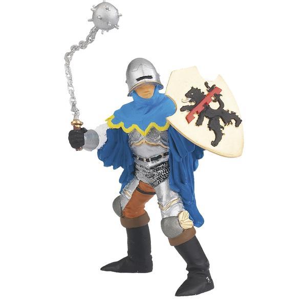 Figurina papo - cavaler cu ghioaga (albastru)