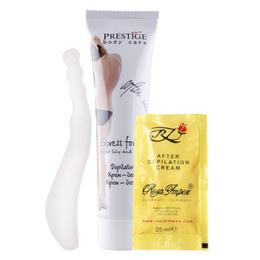 Set epilator cu ulei de masline rosa impex prestige