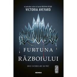 Furtuna razboiului (seria regina rosie partea a iv-a), autor vitoria aveyard, editura nemira