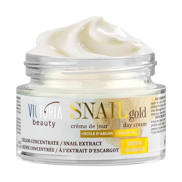 Crema Concentrata de Zi cu Extract de Melc si Ulei de Argan Camco, 50ml
