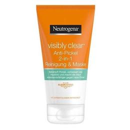 Mască 2 în 1 anti-acnee neutrogena visibly clear 150ml