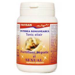 Tonic elixir puterea romaneasca favisan, 50g