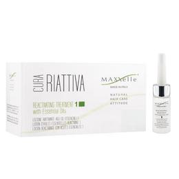 Lotiune Tratament Impotriva Caderii Parului cu Uleiuri Esentiale - Maxxelle Cura Riattiva Reactivating Treatment 1 with Essential Oils, 6 x 6ml