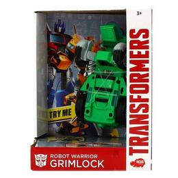 Masinuta Transformers Grimlock Robot Warrior, Dickie toys, Verde - Hasbro