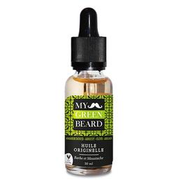 Ulei pentru barba si mustata, originelle beard oil, my green beard 30ml