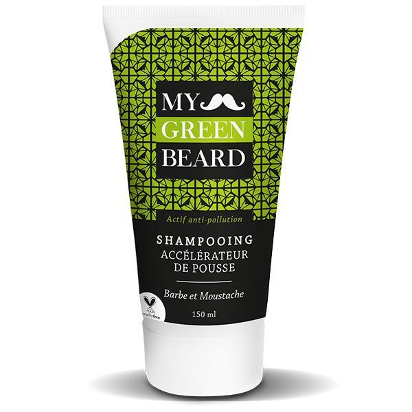 Sampon pentru accelerarea cresterii barbii si mustatei, Beard Growth Accelerator Shampoo, My Green Beard 150ml esteto.ro imagine noua
