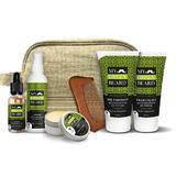 Set cadou Trusa accelerare crestere barba si mustata, Beard Growth Accelerator Kit, My Green Beard (sampon 150ml, lotiune 100ml, ulei 30ml, ceara 50ml, gel 150ml)