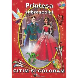Printesa si broscoiul - citim si coloram, editura steaua nordului