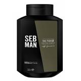 Sampon antimatreata Sebastian Professional SEB Man The Purist Purifying Shampoo, 250 ml