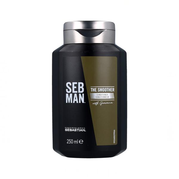 Balsam hidratant pentru barbati Sebastian Professional SEB Man The Smoother Rinse-Out Conditioner, 250 ml esteto.ro imagine noua