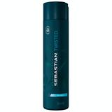 Sampon Profesional pentru Par Cret sau Ondulat - Sebastian Professional Twisted Shampoo, 250 ml