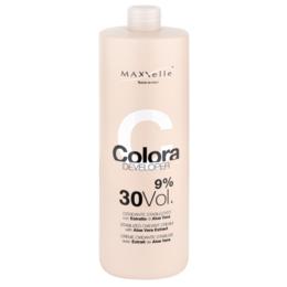 Oxidant cu extract organic de aloe vera - maxxelle colora developer stabilized oxidant cream with aloe vera extract, 9% 30 vol, 1000ml