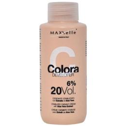 Oxidant cu extract organic de aloe vera - maxxelle colora developer stabilized oxidant cream with aloe vera extract, 6% 20 vol, 100ml