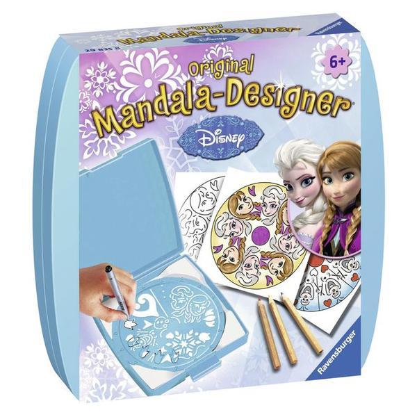 Set de creatie mini mandala frozen - ravensburger
