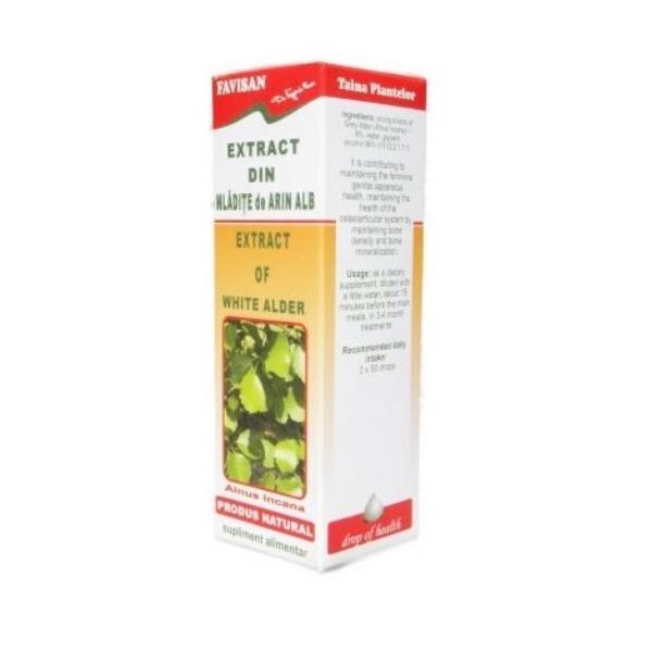 Extract din Mladite de Arin Alb Favisan, 50 ml