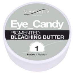 Unt Decolorant Pigmentat - Maxxelle Eye Candy Pigmented Bleaching Butter, nuanta 1 Platinum, 100g