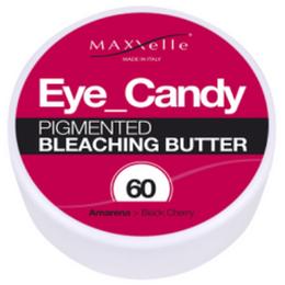 Unt Decolorant Pigmentat - Maxxelle Eye Candy Pigmented Bleaching Butter, nuanta 60 Black Cherry, 100g