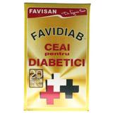 Ceai pentru Diabetici Favidiab Favisan, 20 plicuri