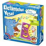 Joc Educativ D-Toys Elefantelul Vesel Lumea Animalelor