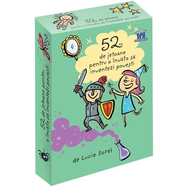 52 jetoane pentru a invata sa inventezi povesti - Lucie Sorel
