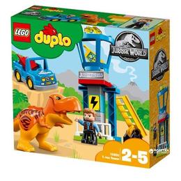 Lego duplo - jurrasic world turnul lui t-rex 10880 pentru 2-5 ani