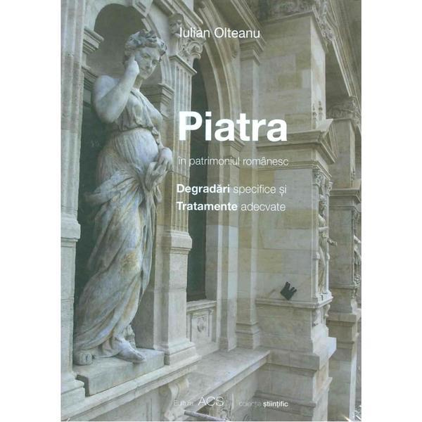 Piatra in patrimoniul romanesc. Degradari specifice si tratamente adecvate - Iulian Olteanu, editura Art Conservation Support