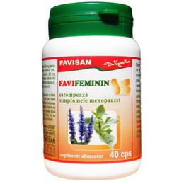 Favifeminin favisan, 40 capsule