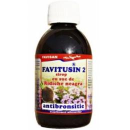 Sirop antibronsitic favitusin 2 favisan , 200 ml