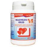 Magneziu Oxid Favisan, 40 capsule