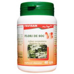 Flori de soc favisan, 40 capsule