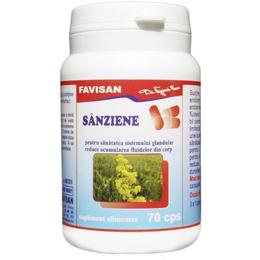Sanziene favisan, 70 capsule